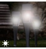 Lampe Solaire Carrée Antorcha (paquet de 4)