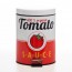Poubelle à Pédale Boîte de Conserve de Tomates