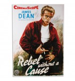 Poster Tableau Cinéma James Dean Rebel Without A Cause 50 x 70 cm