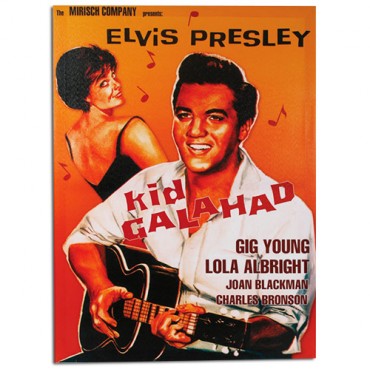 Poster Tableau Cinéma Elvis Presley Kid Galahad 50 x 70 cm