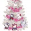 Sapin de Noël Hello Kitty avec Décorations
