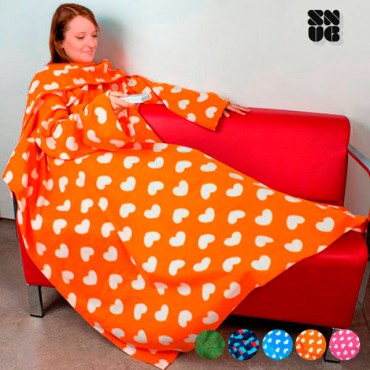 Couverture à Manches Adultes Snug Snug Extra Douce Designs Originaux