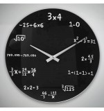 Horloge Murale Maths