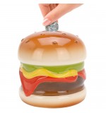 Tirelire Céramique Hamburger