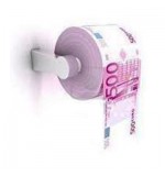 Papier Toilette Billet de 500 Euros