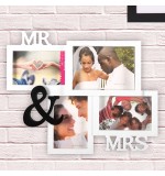Porte-photos Multiple Mr & Mrs