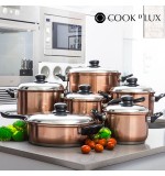 Batterie de cuisine Cook D'Lux (12 pièces)