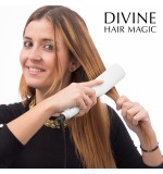 Brosse de Lissage Électrique Divine Hair Magic