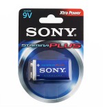 Pile Alcaline Plus Sony 6AM6 de 9V