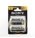 Piles Salines Ultra Sony D R20 d'1,5V (pack de 2)