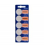 Piles bouton Lithium Sony CR2032 de 3V (pack de 5)