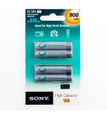 Piles rechargeables Sony Ni-MH AAA 900 mA 1,2V (pack de 4)